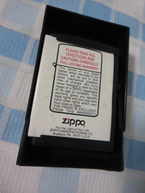 ZIPPO���C�^�[ 250 COAT OF ARMS 1989�N�� �P�[�X�� �̎ʐ^3