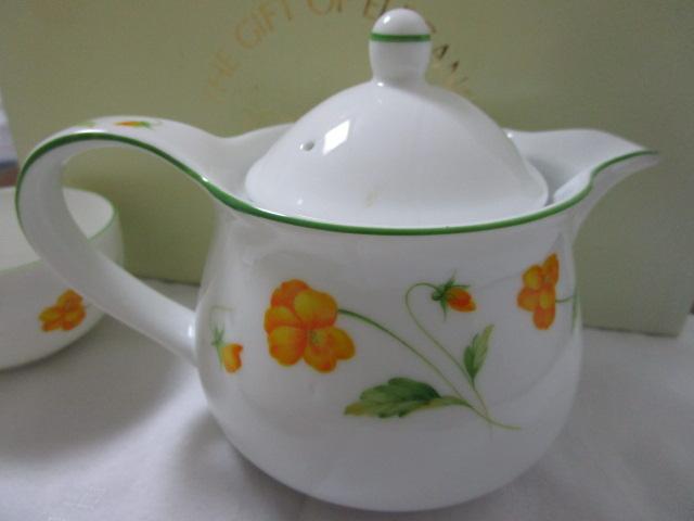 HOYA Honey Bone ���_�����푵 �|�b�g&�J�b�v5 ���F�̃r�I���� ��CHINA CORDIAL COLLECTIONS TGK0678 �̎ʐ^5