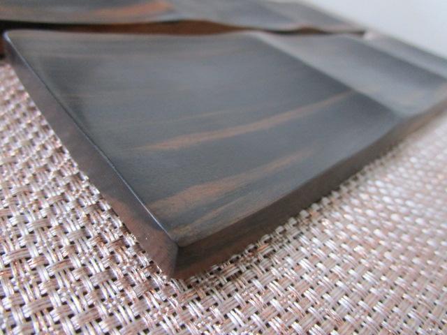 KULTURA �ؐ� 3�A�g���[ �������� �A�N�Z�T���[�g���C 30�~8cm 2���Z�b�g �̎ʐ^3