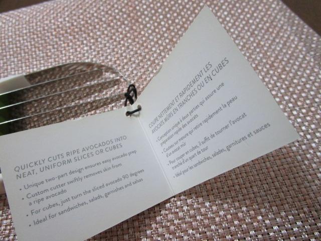 �E�B���A���Y�\�m�} WILLIAMS-SONOMA �A�{�J�h�X���C�T�[ AVOCADO SLICER & CUBER �̎ʐ^7