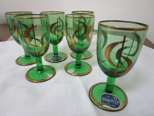 �`�F�R�� BOHEMIA �{�w�~�A�K���X ���L���[���O���X 6�q�Z�b�g �O���[���~���� �̎ʐ^1