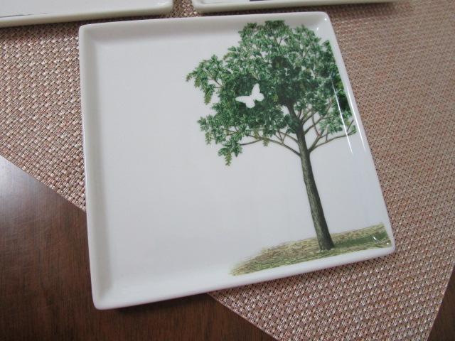 Rosanna ARBORETUM �X�N�G�A�v���[�g DECIDUOUS TREES ���t�� �G�ς�� 3���Z�b�g 16cm ���p�M �̎ʐ^2