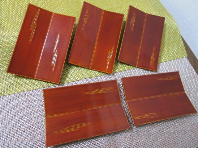 �ؐ� �ؒ��� �p���܎M �����ڂ�g���[ 5�q�Z�b�g 14.5�~9.5cm ���َq�M�ɂ� �̎ʐ^2