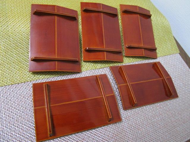 �ؐ� �ؒ��� �p���܎M �����ڂ�g���[ 5�q�Z�b�g 14.5�~9.5cm ���َq�M�ɂ� �̎ʐ^6