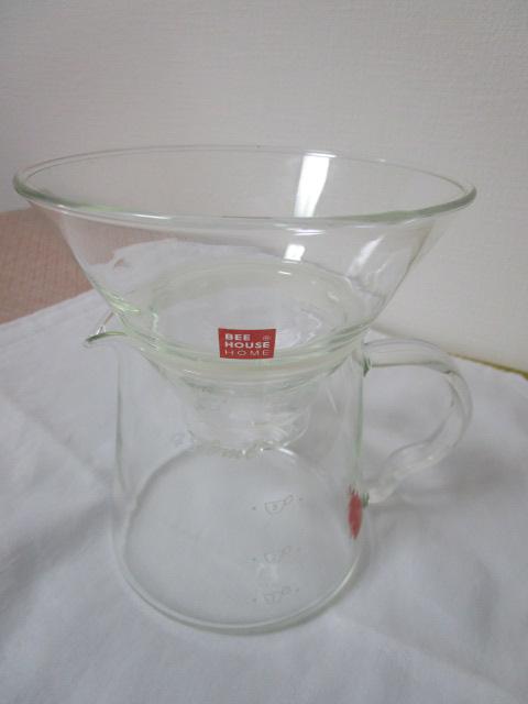 BEE HOUSE HOME �K���X �h���b�p�[ & �T�[�o�[ 480ml �̎ʐ^1