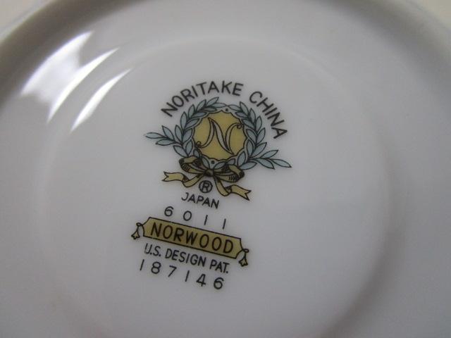 �I�[���h�m���^�P NORITAKE CHINA 6011 NORWOOD �\�[�T�[�̂� 2���Z�b�g ���f�~�^�X�J�b�v�p �̎ʐ^8