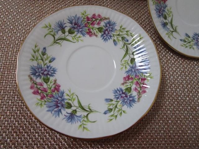 Queen's Rosina China �\�[�T�[�̂� 2���Z�b�g WILD FLOWERS �p���� �̎ʐ^4