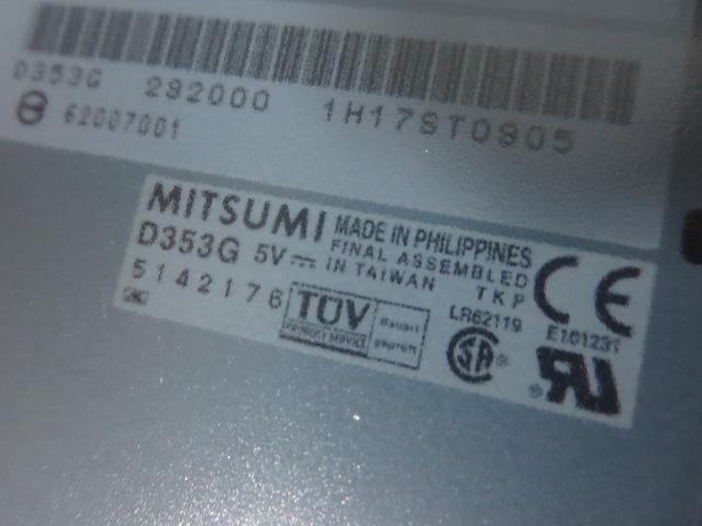 MITSUMI USB�O�t��FDD Acros D353G �̎ʐ^5