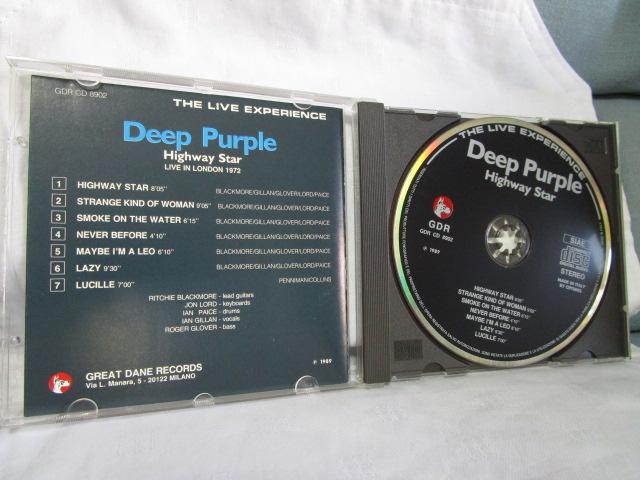 CD Deep Purple Highway Star LIVE IN LONDON 1972 CO ̎ʐ^3