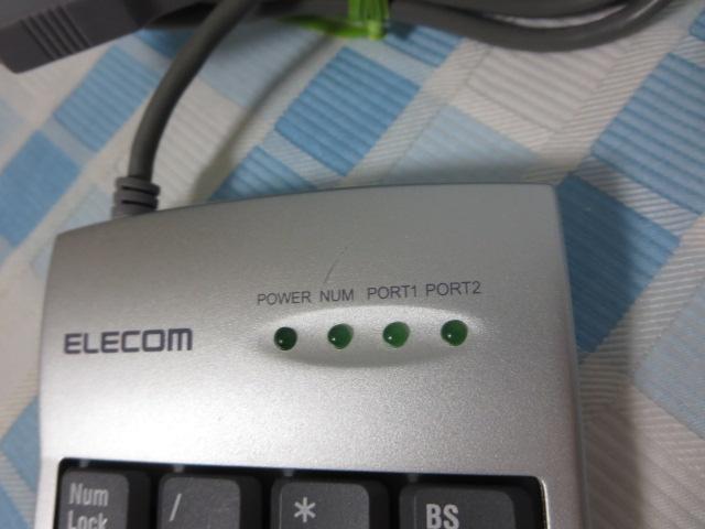 �G���R�� USB�~�j�e���L�[�{�[�h 2�|�[�gUSB�n�u�t TK-UJ2BSV �̎ʐ^3