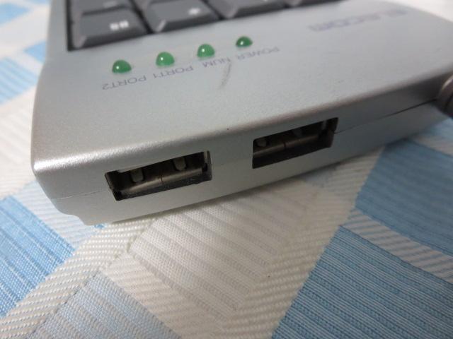 �G���R�� USB�~�j�e���L�[�{�[�h 2�|�[�gUSB�n�u�t TK-UJ2BSV �̎ʐ^6