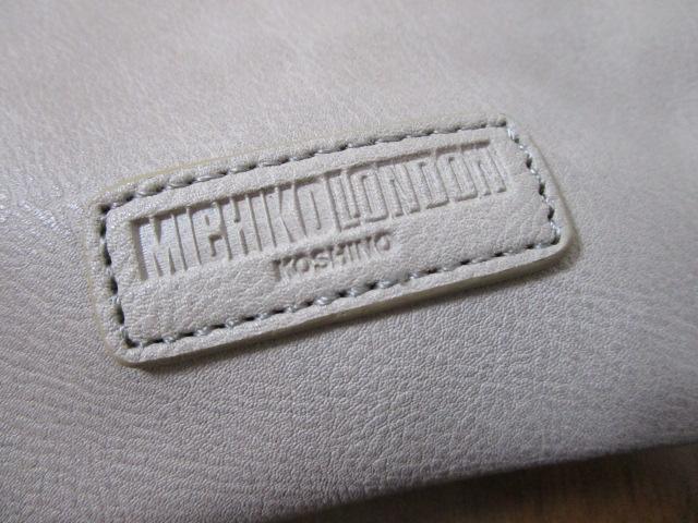 ���g�p ���^�O�t�� MICHIKO LONDON �~�`�R�����h�� 2WAY�V�����_�[�o�b�O �O���[�x�[�W�� ���� �̎ʐ^2