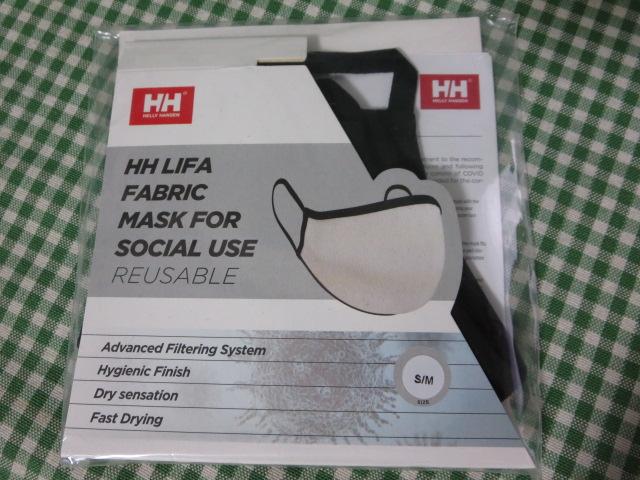 HELLY HANSEN LIFA FACE MASK ハリーハンセン 洗えるマスク S/M の写真1