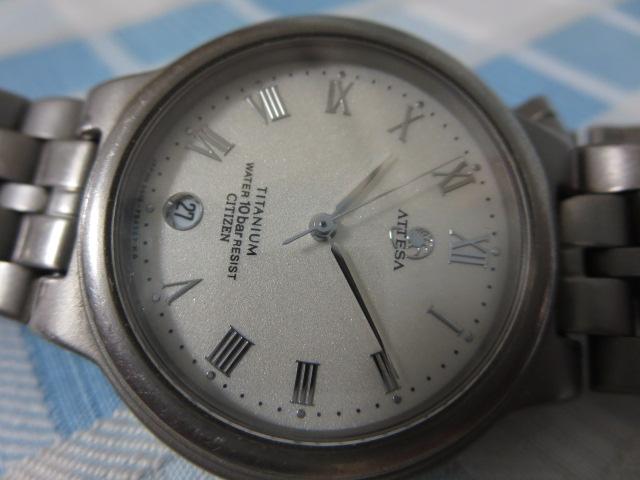 CITIZEN ATTESA TITANIUM 5510-F52193 V`Y AebT`^jE NH[c WN ̎ʐ^2