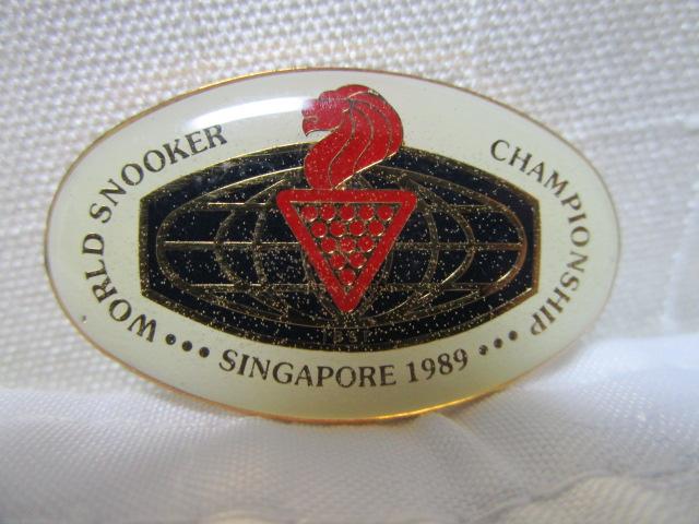 EXk[J[I茠 WORLD SNOOKER CHAMPIONSHIP SINGAPORE obW 1989 r[h ̎ʐ^1