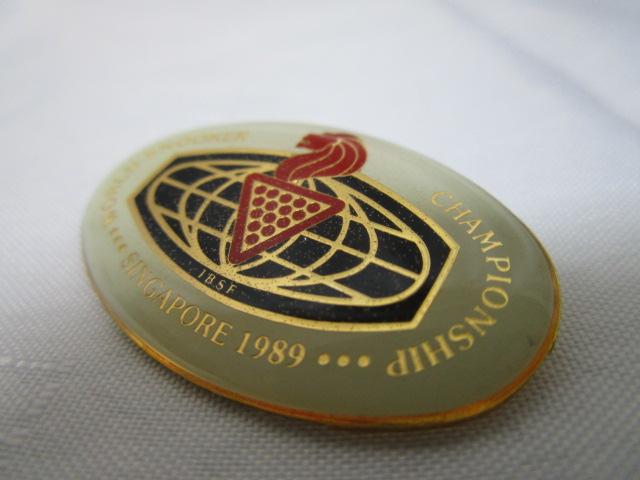 EXk[J[I茠 WORLD SNOOKER CHAMPIONSHIP SINGAPORE obW 1989 r[h ̎ʐ^4