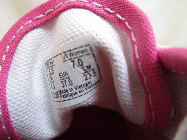 VANS AUTHENTIC 721356 ピンク 23.5cm の写真10