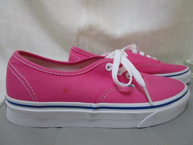 VANS AUTHENTIC 721356 ピンク 23.5cm の写真2