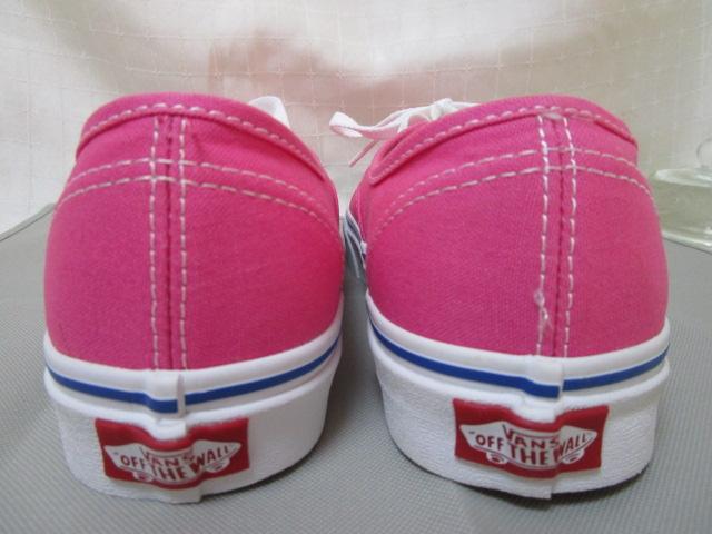 VANS AUTHENTIC 721356 ピンク 23.5cm の写真3