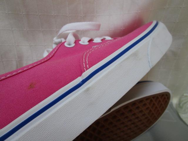 VANS AUTHENTIC 721356 ピンク 23.5cm の写真5