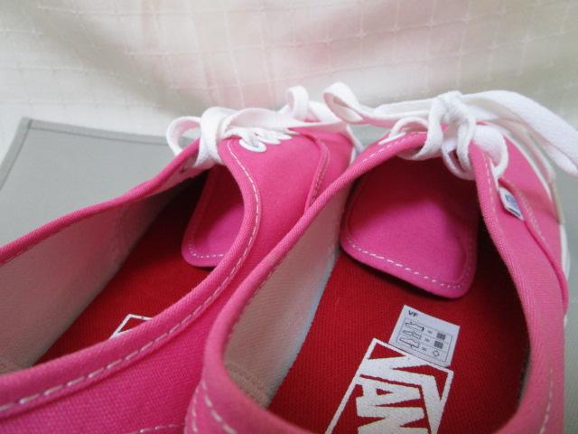 VANS AUTHENTIC 721356 ピンク 23.5cm の写真7