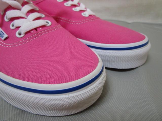 VANS AUTHENTIC 721356 ピンク 23.5cm の写真9