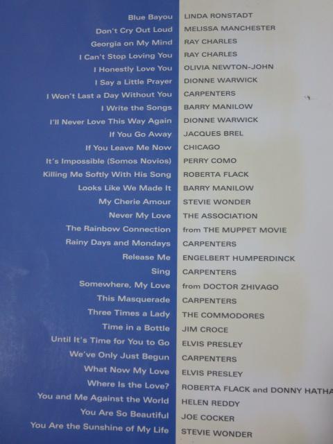 pŃsAmy EASY PIANO Favorite Ballads of the '60s And '70s HAL LEONARD ̎ʐ^4