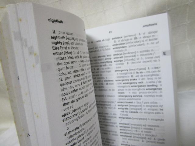 |PbgubN(12cm) Mini Dicionario Ingles-Portugues/ Portugues-InglesPocket Book |gK-pꎫ ̎ʐ^9