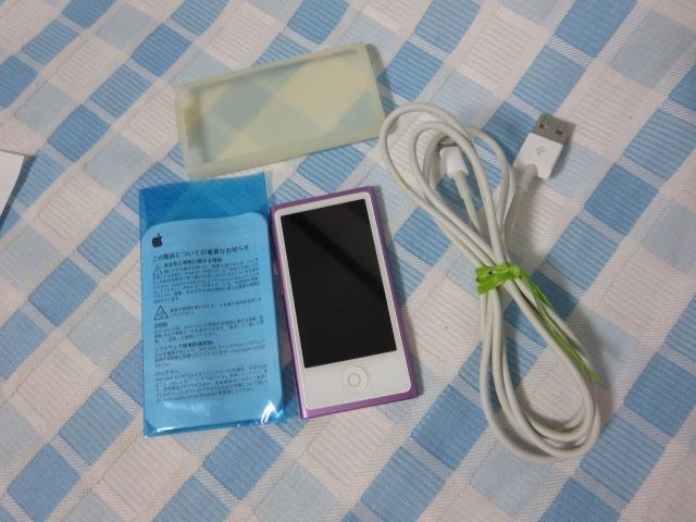 iPod nano ��7���� A1446 �p�[�v�� 16GB �̎ʐ^1