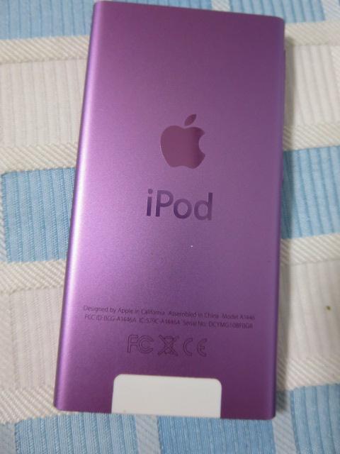 iPod nano ��7���� A1446 �p�[�v�� 16GB �̎ʐ^7