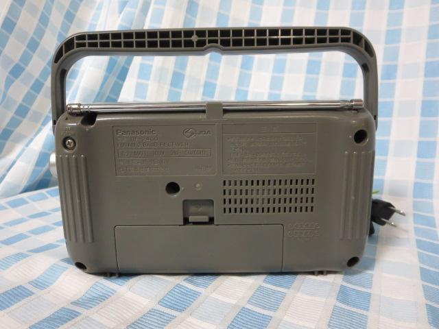 Panasonic ���C�hFM�Ή� FM/AM�|�[�^�u�����W�I AC�R�[�h�t RF-2400A ��� �̎ʐ^7