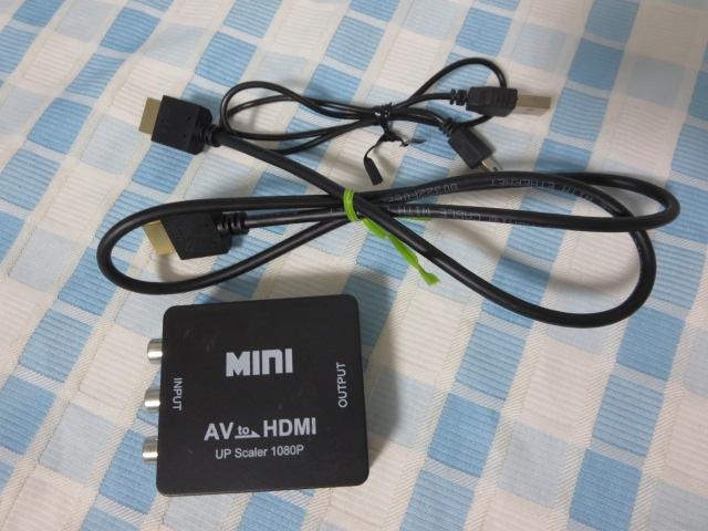 MINI Ro[^[ AV to HDMI ϊ USBd 1080/720Pؑ ̎ʐ^1