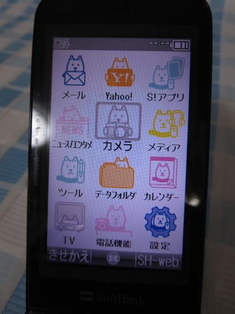 SoftBank \tgoN 105SH ubN WN ̎ʐ^2