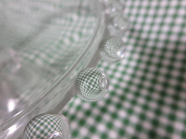 ミニガラステーブル 小物台 の写真4