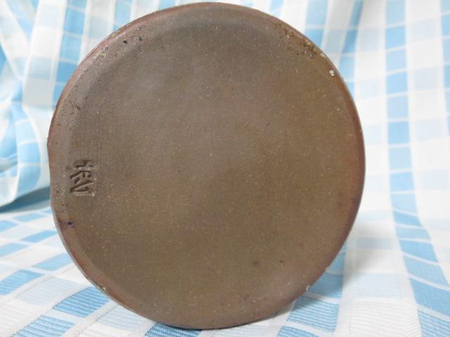 焼き締め細首花瓶 φ11×22cm の写真7