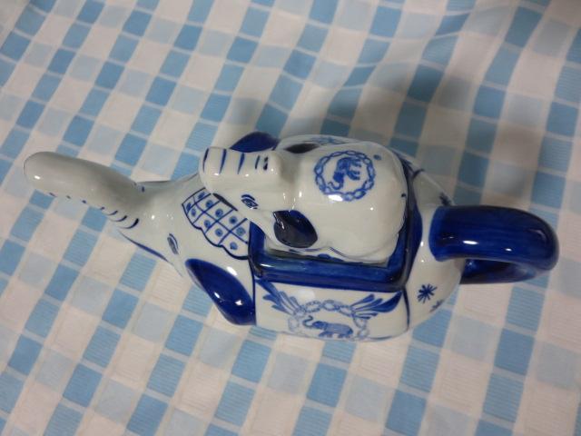 ^CyY oRN BLUE ELEPHANTu[Gt@g ]Eeq̃eB[|bg 19cm ̎ʐ^10