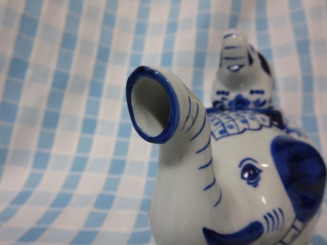^CyY oRN BLUE ELEPHANTu[Gt@g ]Eeq̃eB[|bg 19cm ̎ʐ^6