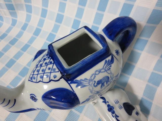 ^CyY oRN BLUE ELEPHANTu[Gt@g ]Eeq̃eB[|bg 19cm ̎ʐ^7