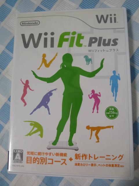 Wiiソフト Wiiフィットプラス パッケージ単体/任天堂(G6-0352)