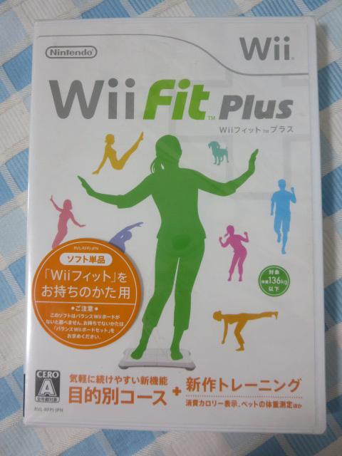 Wiiソフト Wiiフィットプラス ソフト単体/Fit Plus/任天堂 の写真1