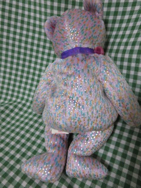 TY �r�[�j�[�x�C�r�[�Y 2001 SIGNATURE BEAR �N�} �ʂ������ 21cm �̎ʐ^3