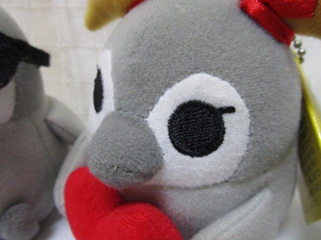 ぺそぎん マスコット ぬいぐるみ 2点セット 10cm 中古 の写真2
