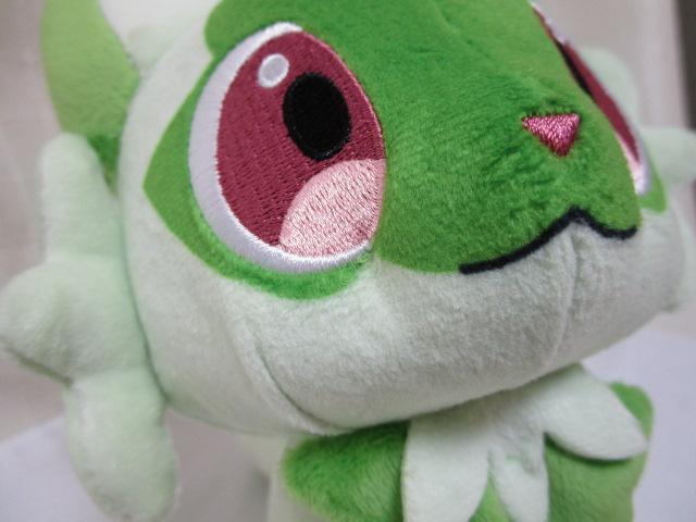 ニャオハ ぬいぐるみ 「ポケットモンスター スカーレット・バイオレット」 ポケモンセンター 2022年 20cm 未使用タグ付き の写真3