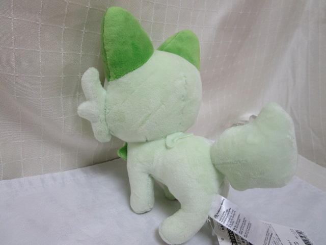 ニャオハ ぬいぐるみ 「ポケットモンスター スカーレット・バイオレット」 ポケモンセンター 2022年 20cm 未使用タグ付き の写真6