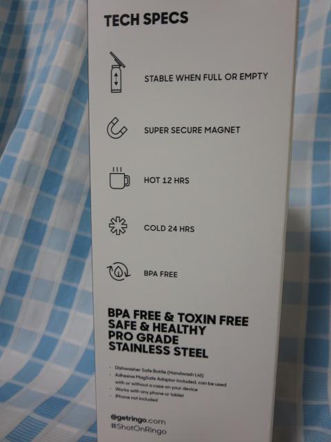 RINGO Magsafe�Ή� �E�H�[�^�[�{�g�� 710ml �� �̎ʐ^4