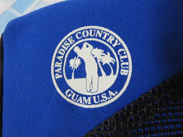 GUAM PARADISE COUNTRY CULB ポーチ&ティー 青 の写真2