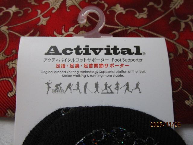 Activital ANeBoC^ tbgT|[^[ S-M 22.5-25.5cm  ObY} ̎ʐ^3