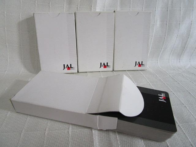 小4箱セット JAL トランプ 未使用 の写真1