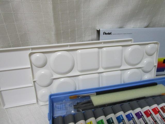 ぺんてる Pentel ポスターカラーセット 12色・13本入り 11ml ZWPJ-12 FOR SCHOOL 旧フルセット の写真3
