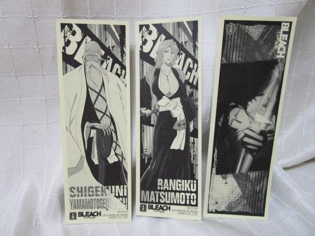 BLEACH 千年血戦篇 キャラクリアケース 見えざる帝国戦闘ver. & ロングステッカー3枚 の写真5